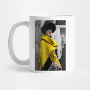 Mannequin in Yellow Mug